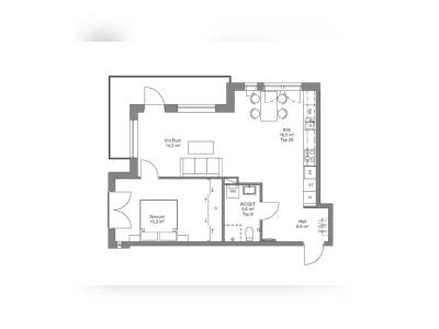 Tyresö: Trevlig lägenhet på 61 m²