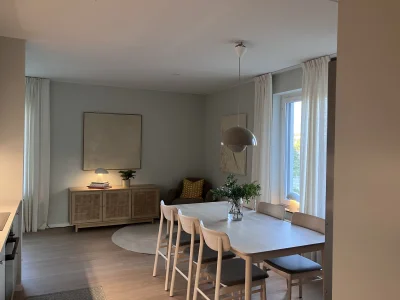 Härlig trea i Danderyd för byten